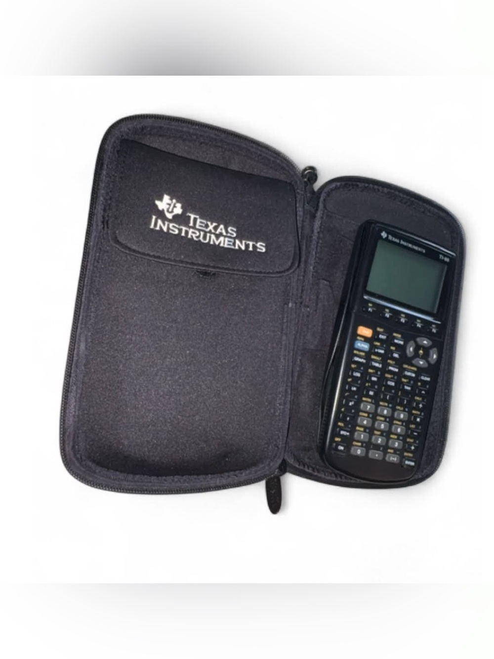 Texas Instruments Ti-86 Graphing Calculator With Cover and Case Good Condition